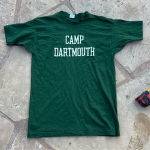 1970's Champion Tricot Tag "CAMP DARTMOUTH" T-shirts SIZE M